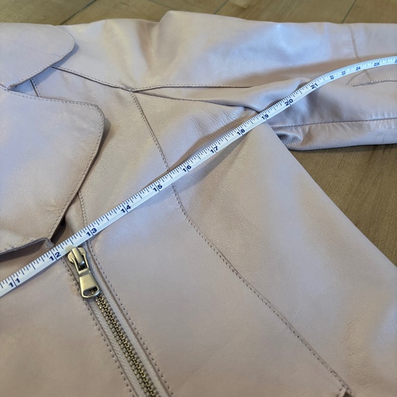 Danier Lilac Leather Jacket - Picture 5 of 5